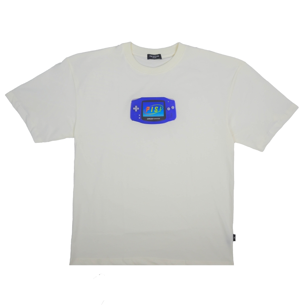 PISI STYLES GAMEBOY T-SHIRTS OFF WHITE