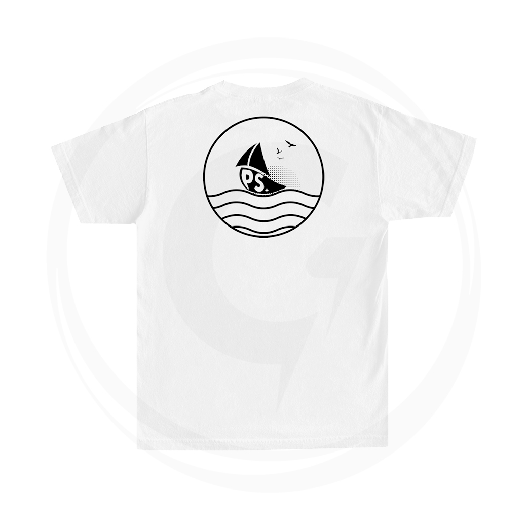 PISI STYLES PS.BOAT T-SHIRTS WHITE