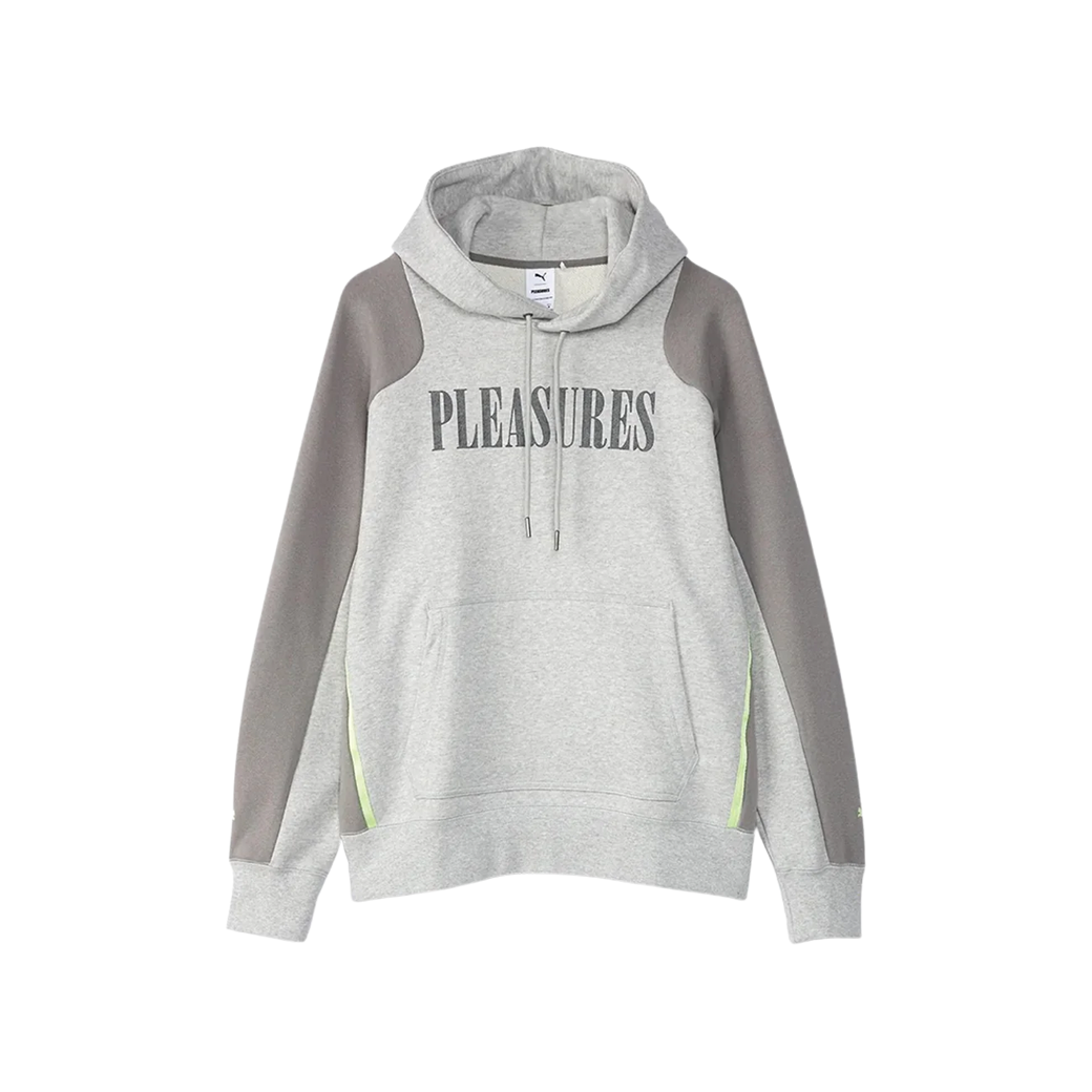 PUMA X PLEASURES HOODIE GREY