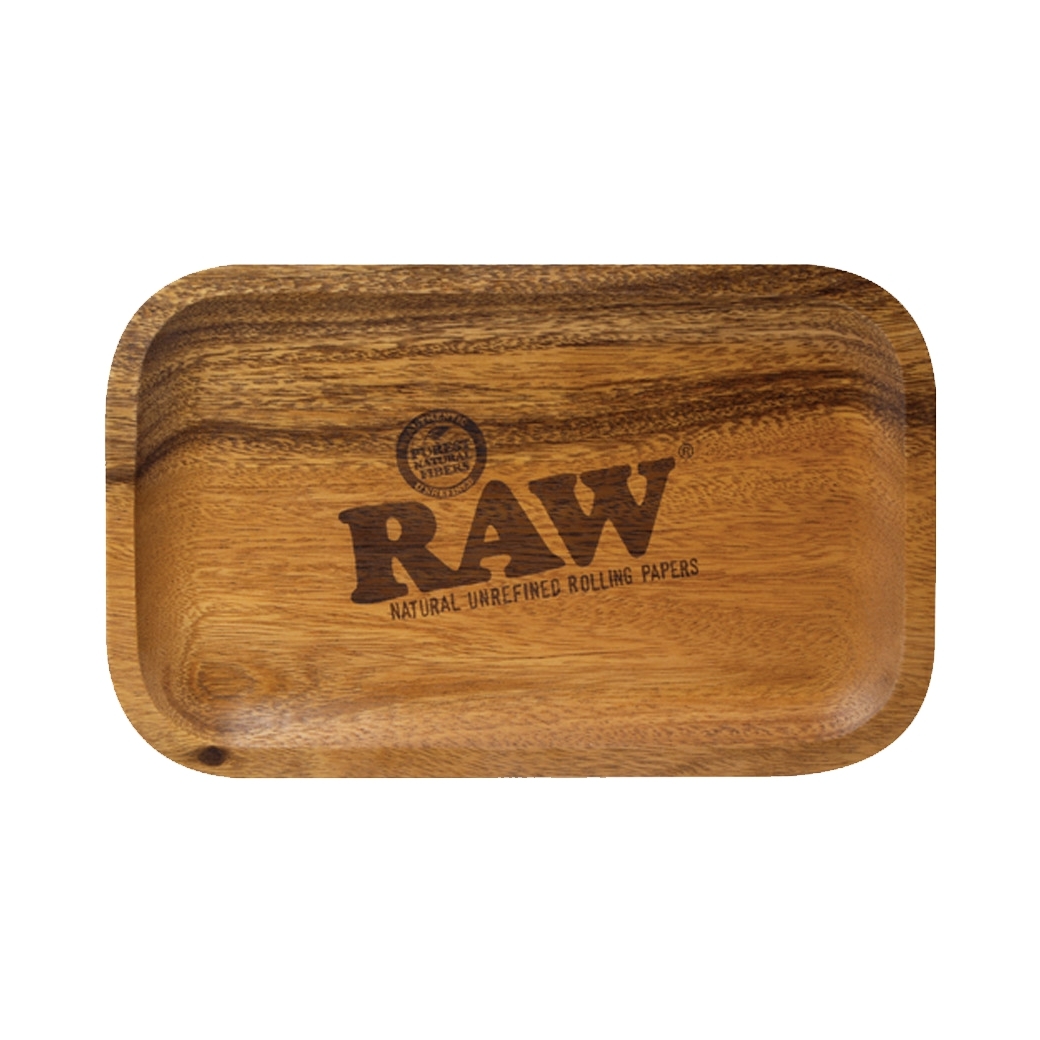 RAW WOOD TRAY 27.5 X 17.5 CM