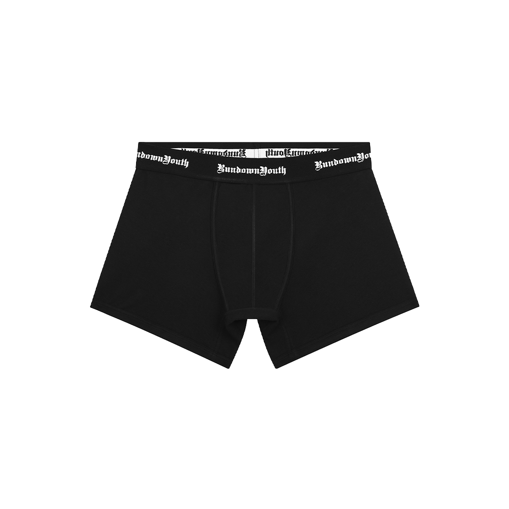 RUNDOWNYOUTH CLASSIC 01 UNDERWEAR BLACK