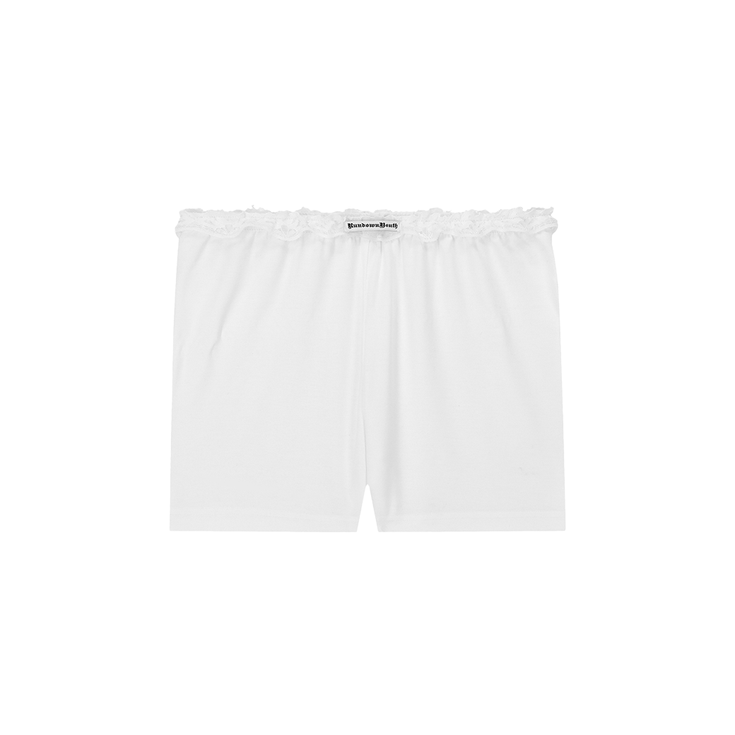 RUNDOWNYOUTH FLORAL WAIST BAND BOXERS WHITE