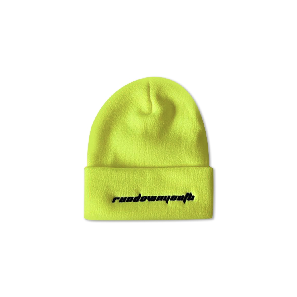 RUNDOWNYOUTH BEANIE NEON