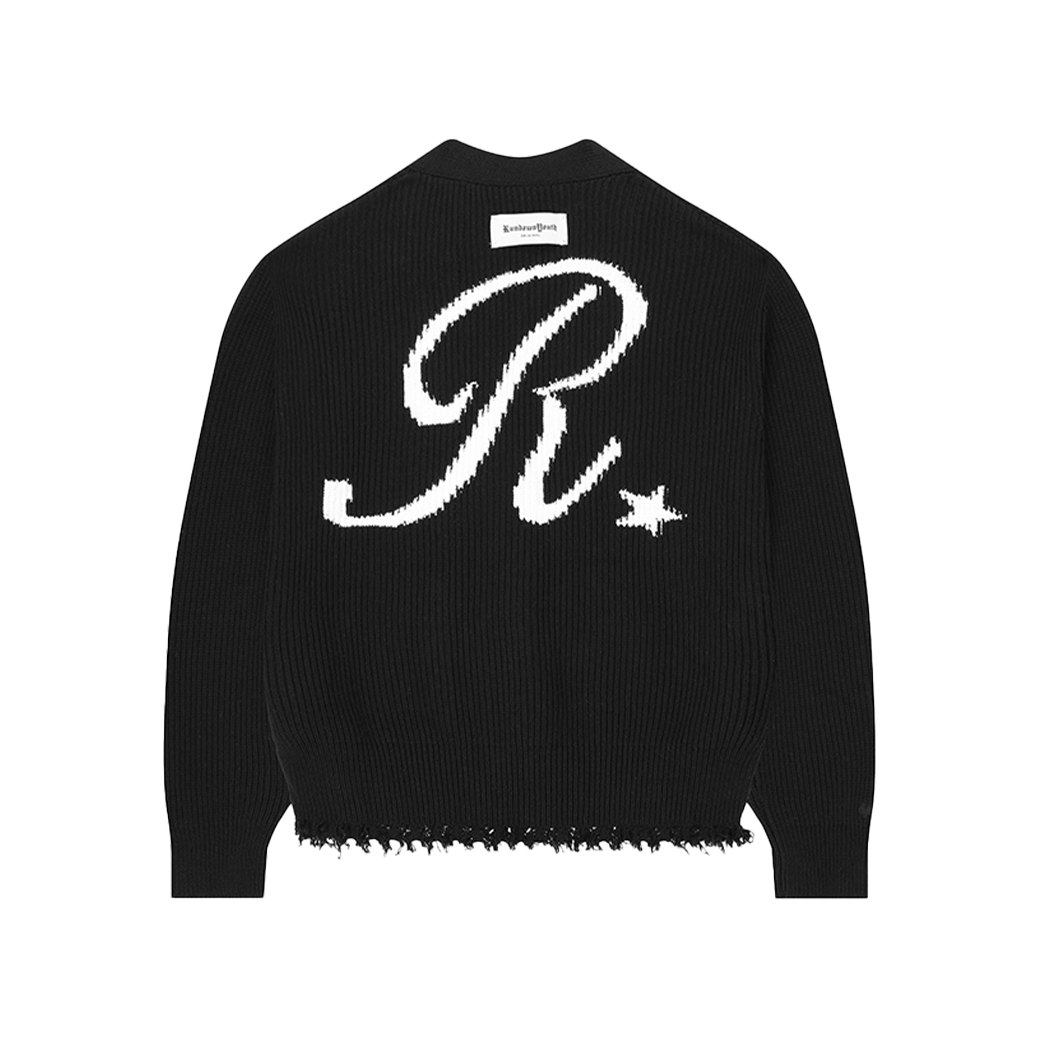 RUNDOWNYOUTH SOFT BOY 02 CARDIGAN BLACK