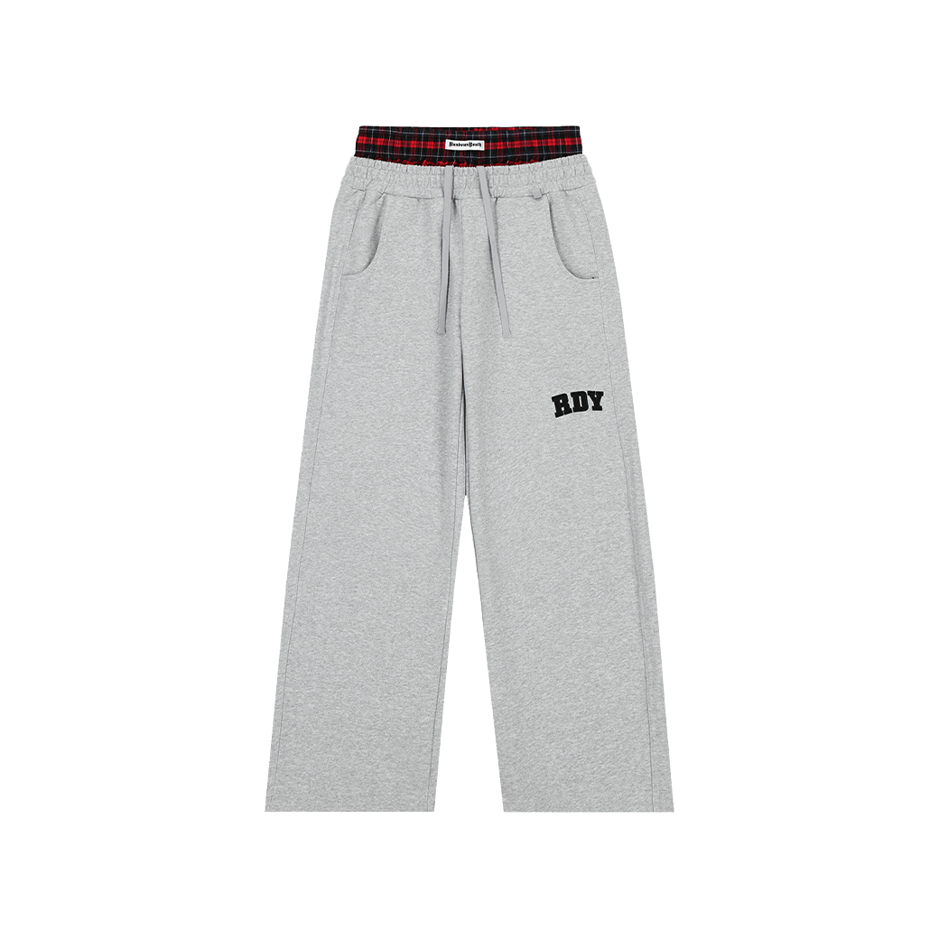 RUNDOWNYOUTH LOVE YOU (TH) 03 PANTS GREY
