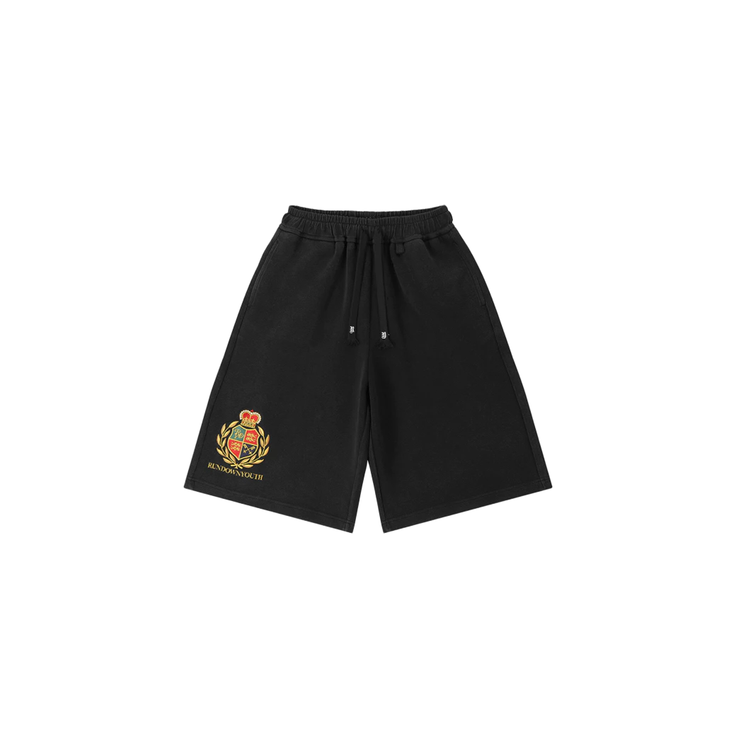 RUNDOWNYOUTH WINTER DUALITY SHORTS BLACK