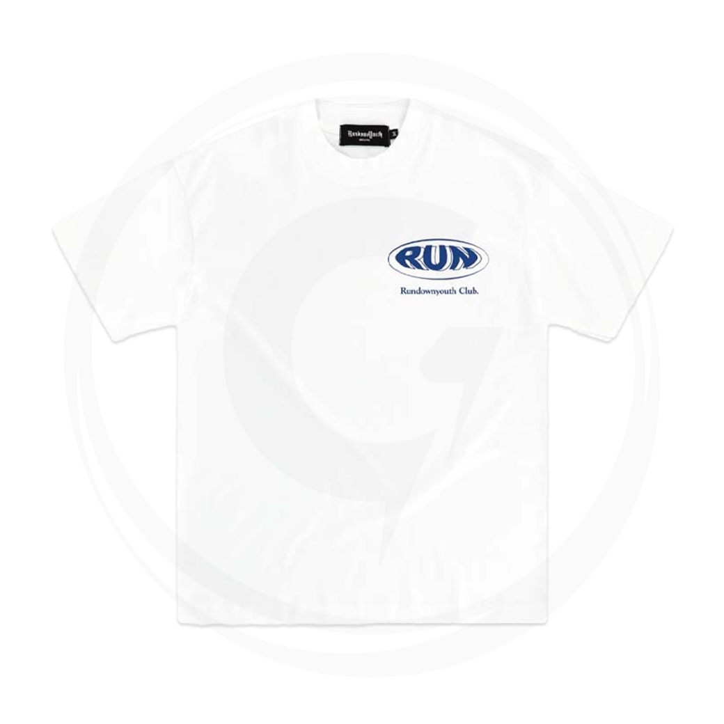 RUNDOWNYOUTH RDY CLUB LOGO 039 T-SHIRT WHITE