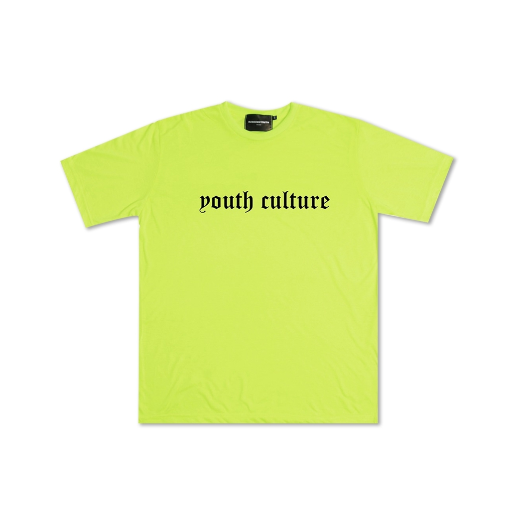 RUNDOWNYOUTH YOUTH T-SHIRT NEON