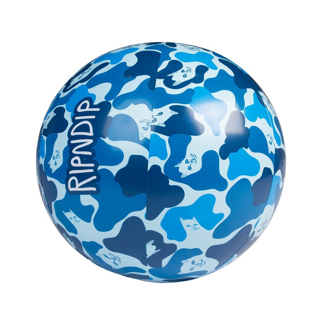 RIPNDIP BEACH BUM BEACH BALL BLUE/CAMO