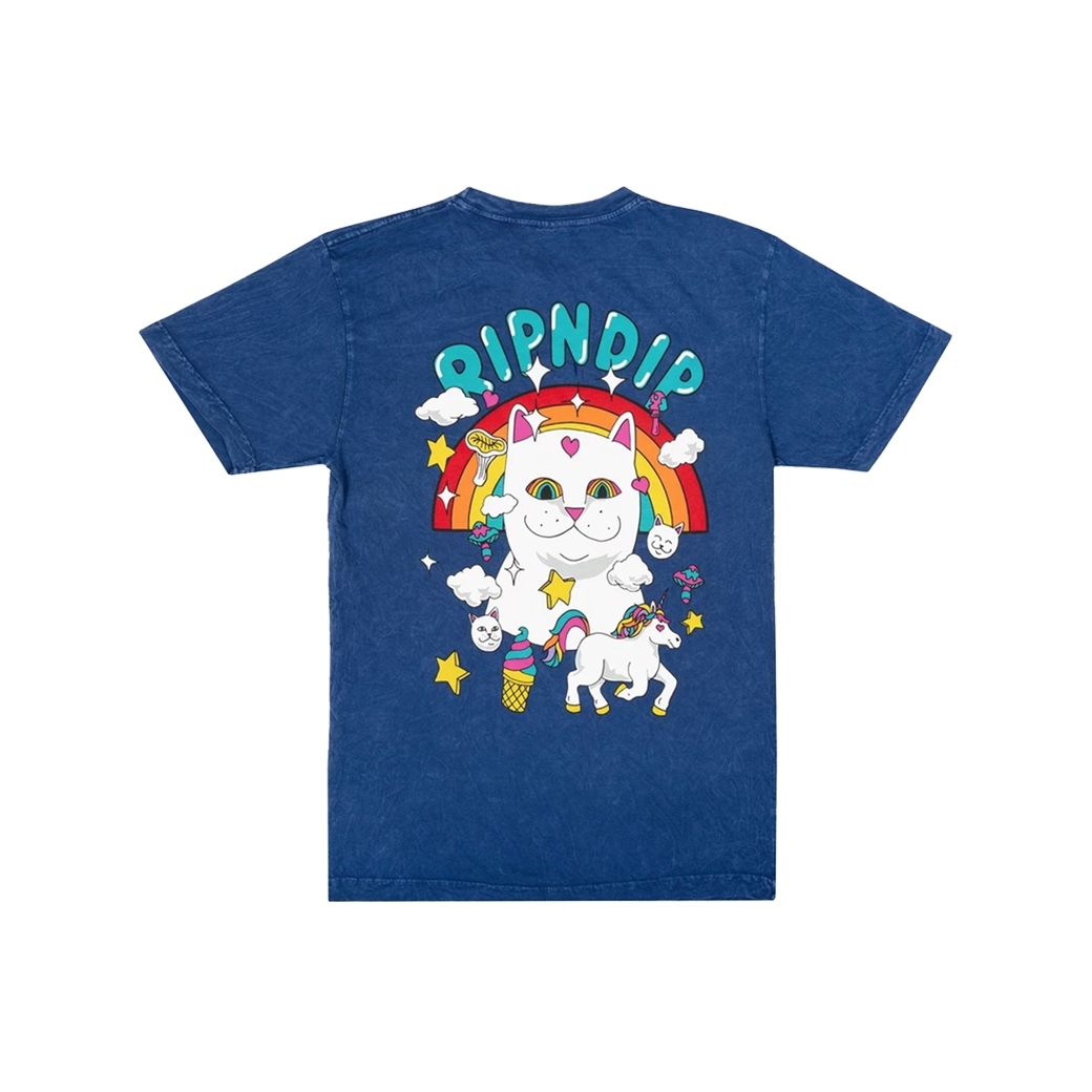 RIPNDIP NERMLAND TEE BLUE