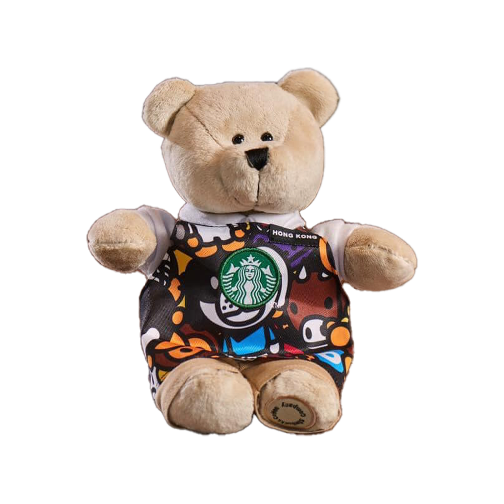 STARBUCKS HK X BABY MILO STORE BEARISTA BEAR MULTI