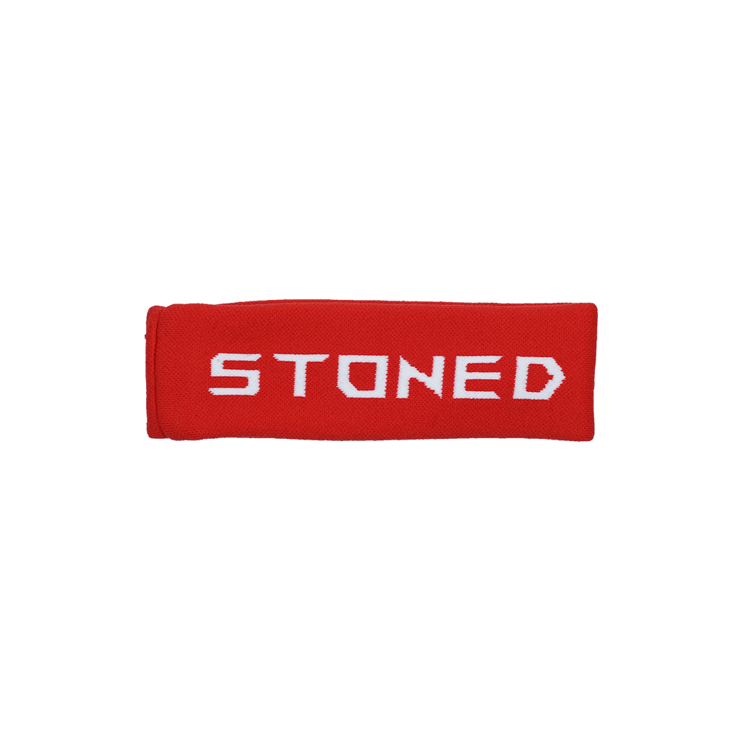 STONED & CO STONED X ROG ZEPHYRUS HEADBAND RED