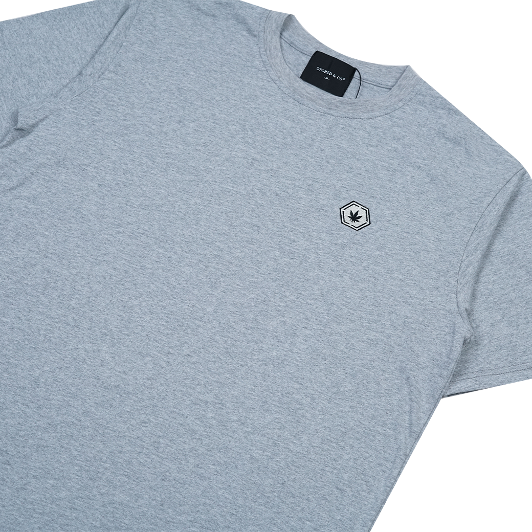 STONED & CO MAPLE T-SHIRT GREY