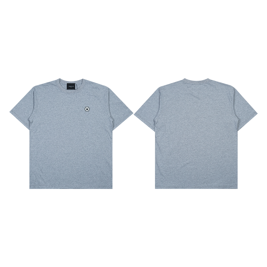 STONED & CO MAPLE T-SHIRT GREY