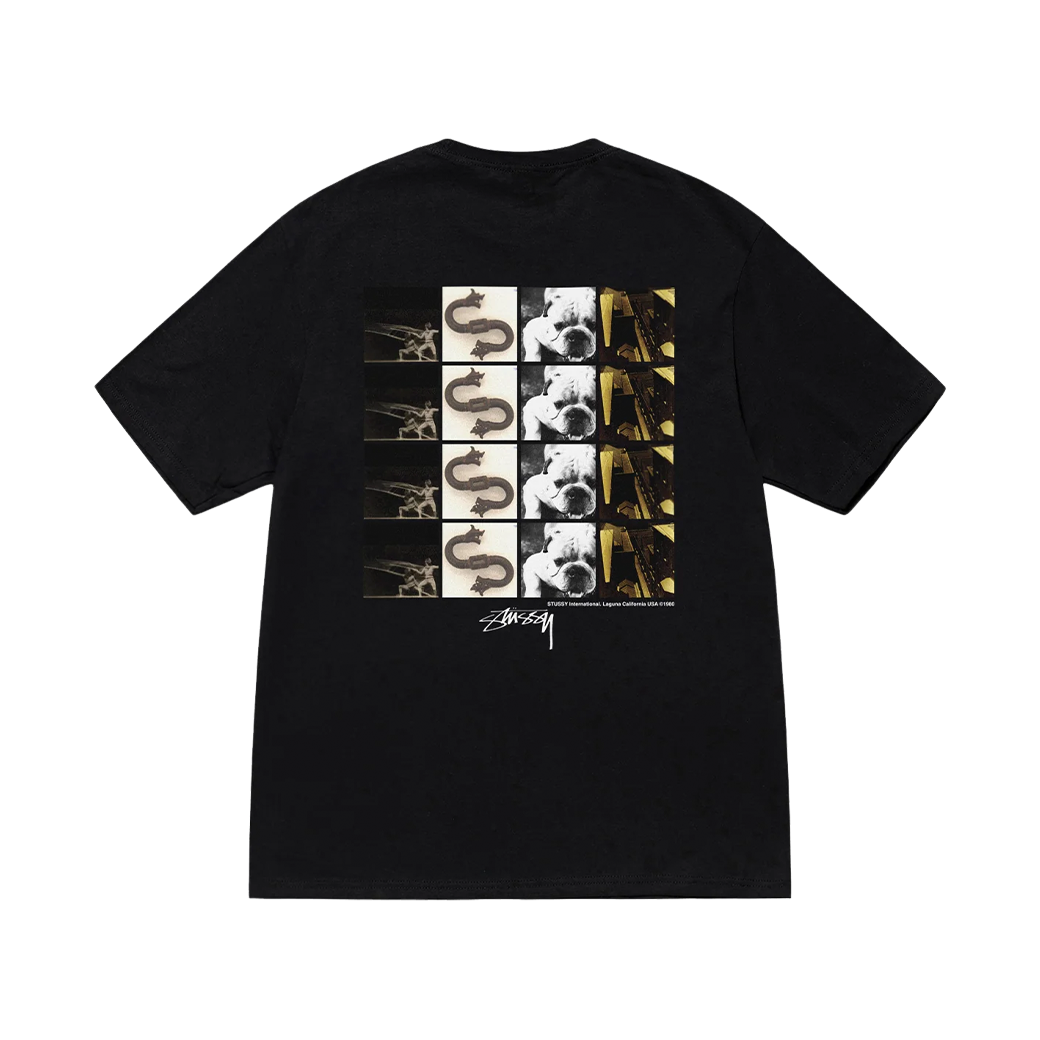 STUSSY GRIND T-SHIRT BLACK