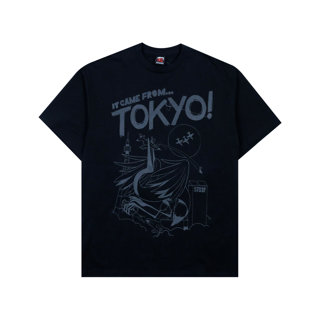 STUSSY IT CAME FROM TOKYO SPRING 09 T-SHIRT BLACK