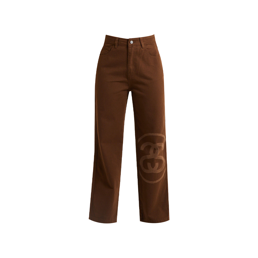 STUSSY LINK PANTS CHOCOLATE