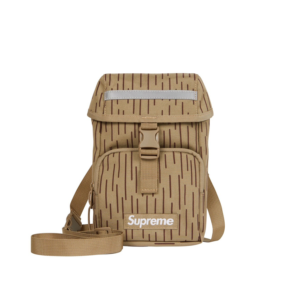 SUPREME CAMERA FW24 BAG TAN RAINDROP