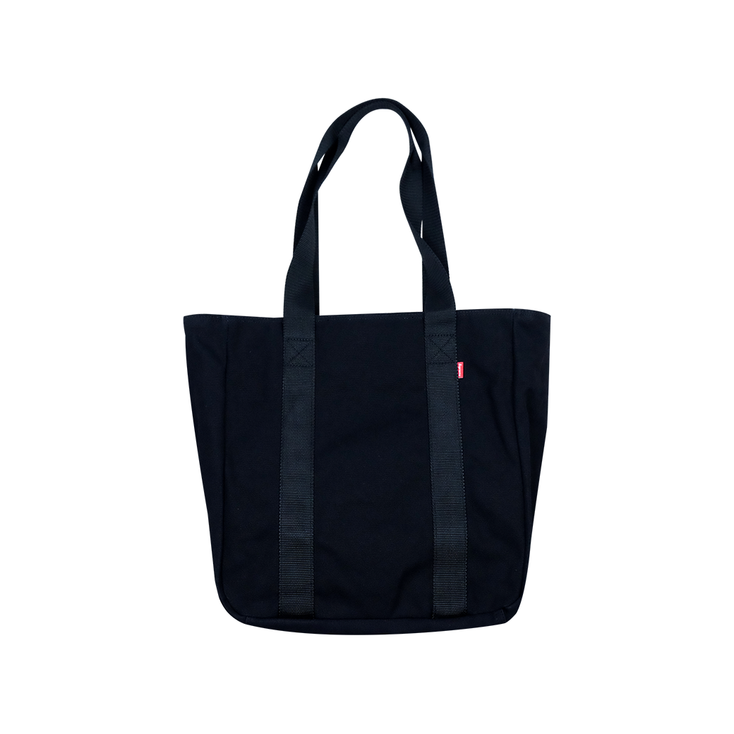 SUPREME CANVAS TOTE BAG BLACK