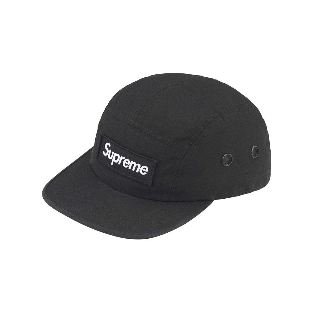 SUPREME MILITARY CAMP FW24 CAP BLACK