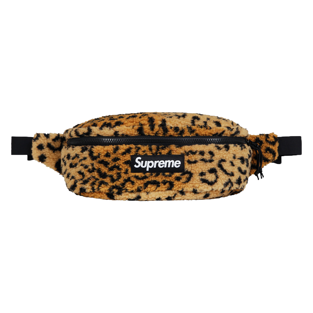 SUPREME LEOPARD WAIST BAG MULTI