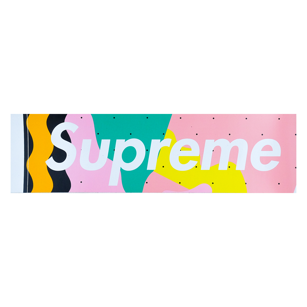 SUPREME MENDINI BOX LOGO STICKER