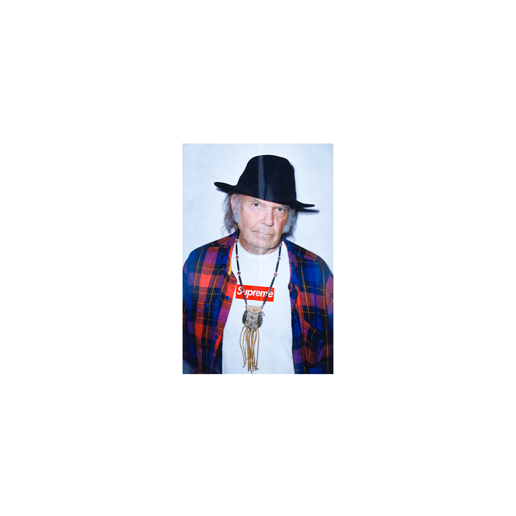 SUPREME NEIL YOUNG SS15 STICKER