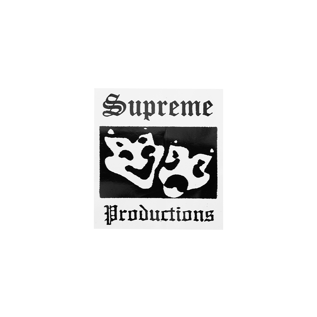 SUPREME PRODUCTIONS S/S16 STICKER MULTI
