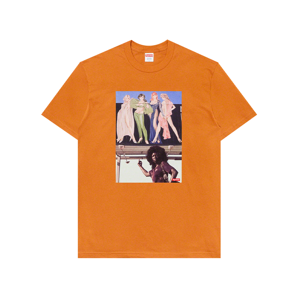 SUPREME AMERICAN PICTURE T-SHIRT ORANGE