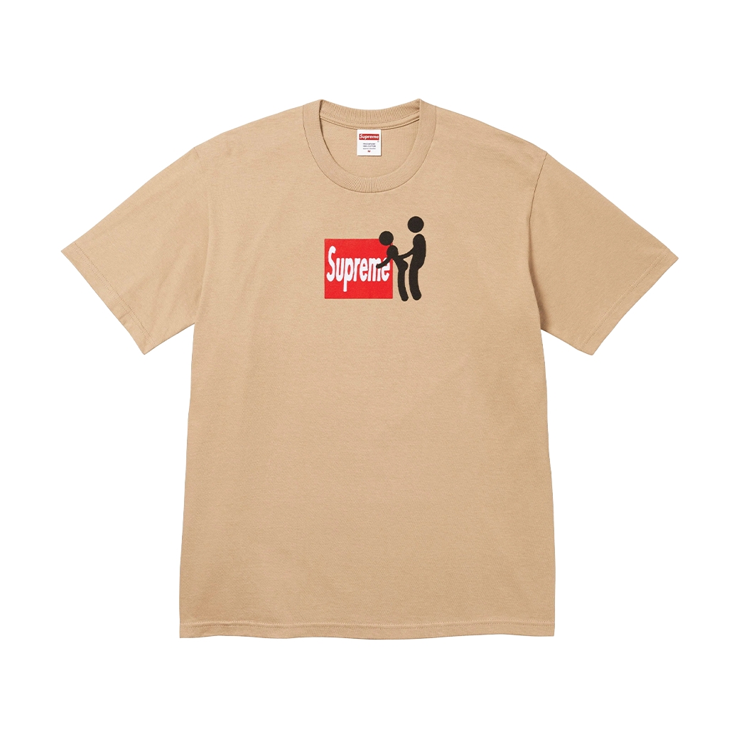 SUPREME FW25 STICK T-SHIRT KHAKI