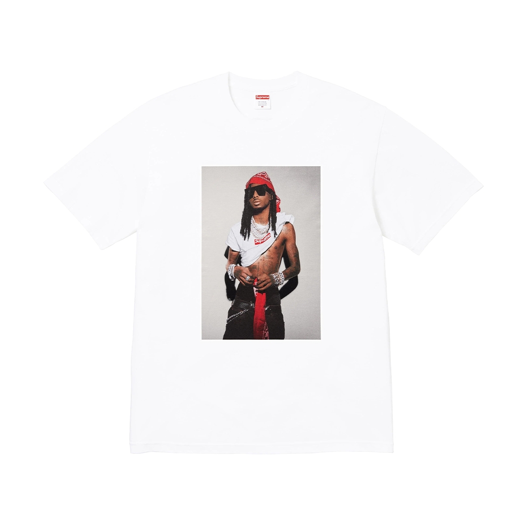 SUPREME FW25 PLAYBOI CARTI T-SHIRT WHITE