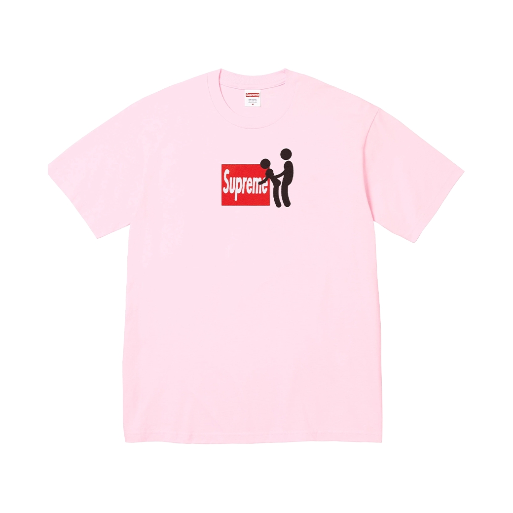 SUPREME FW25 STICK T-SHIRT PINK