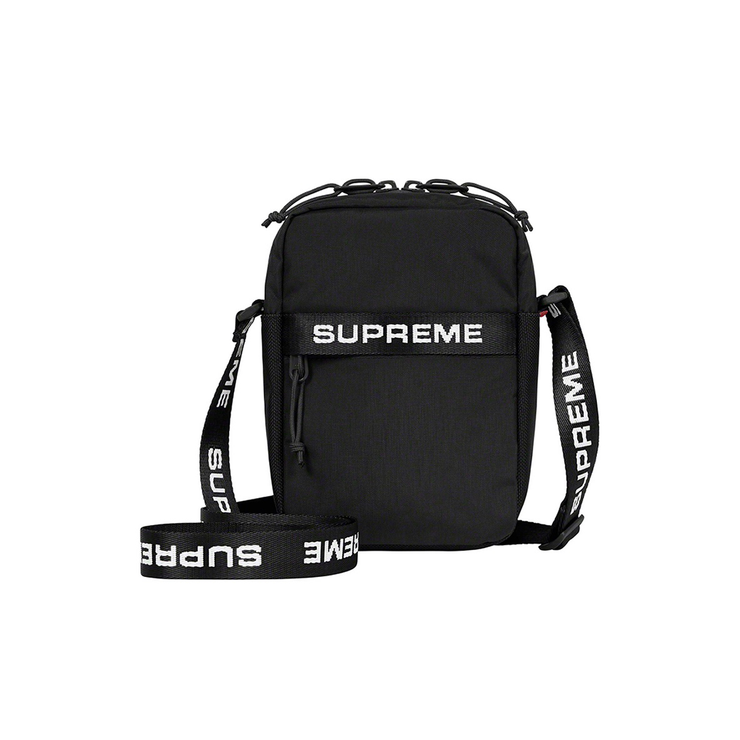 SUPREME SHOULDER BAG BLACK