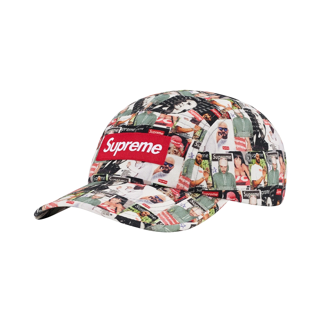SUPREME MAGAZINE CAMP CAP MULTI