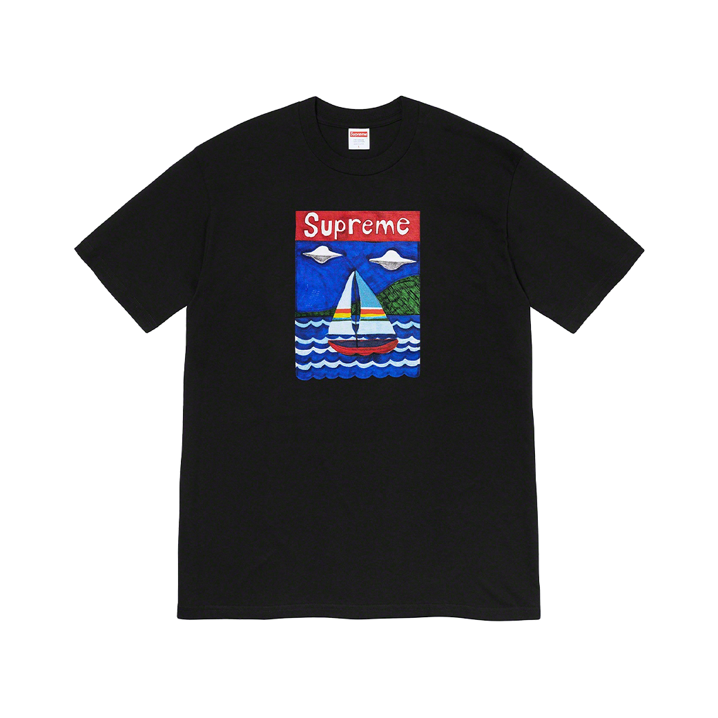 SUPREME SAILBOAT SS20 T-SHIRT BLACK