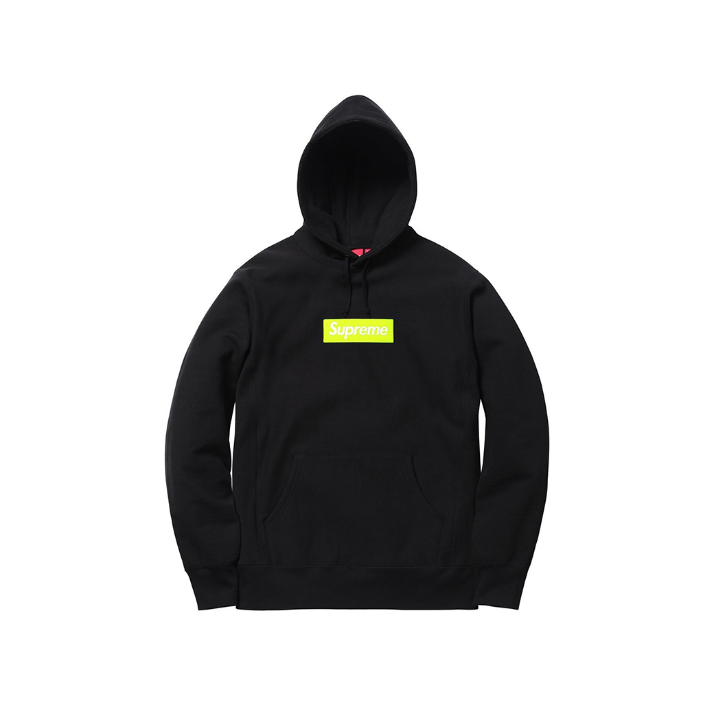 SUPREME BOX LOGO HOODED SWEATSHIRT BLACK