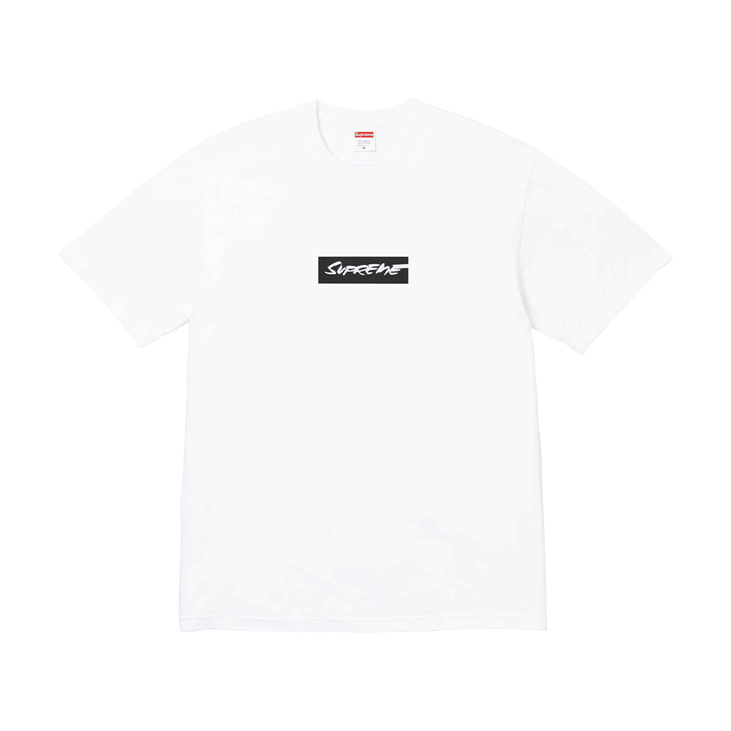 SUPREME X FUTURA BOX LOGO T-SHIRT WHITE