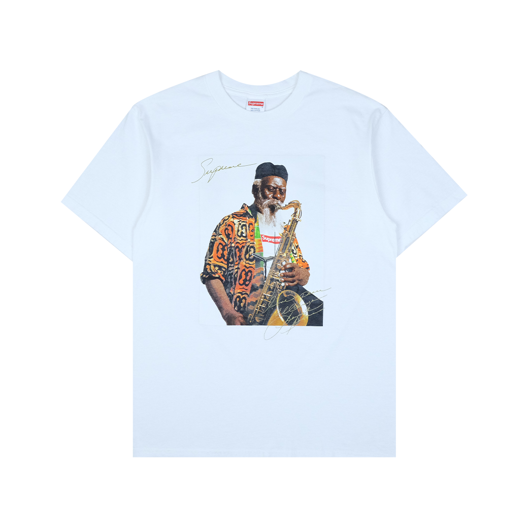 SUPREME PHAROAH SANDERS FW20 T-SHIRT WHITE