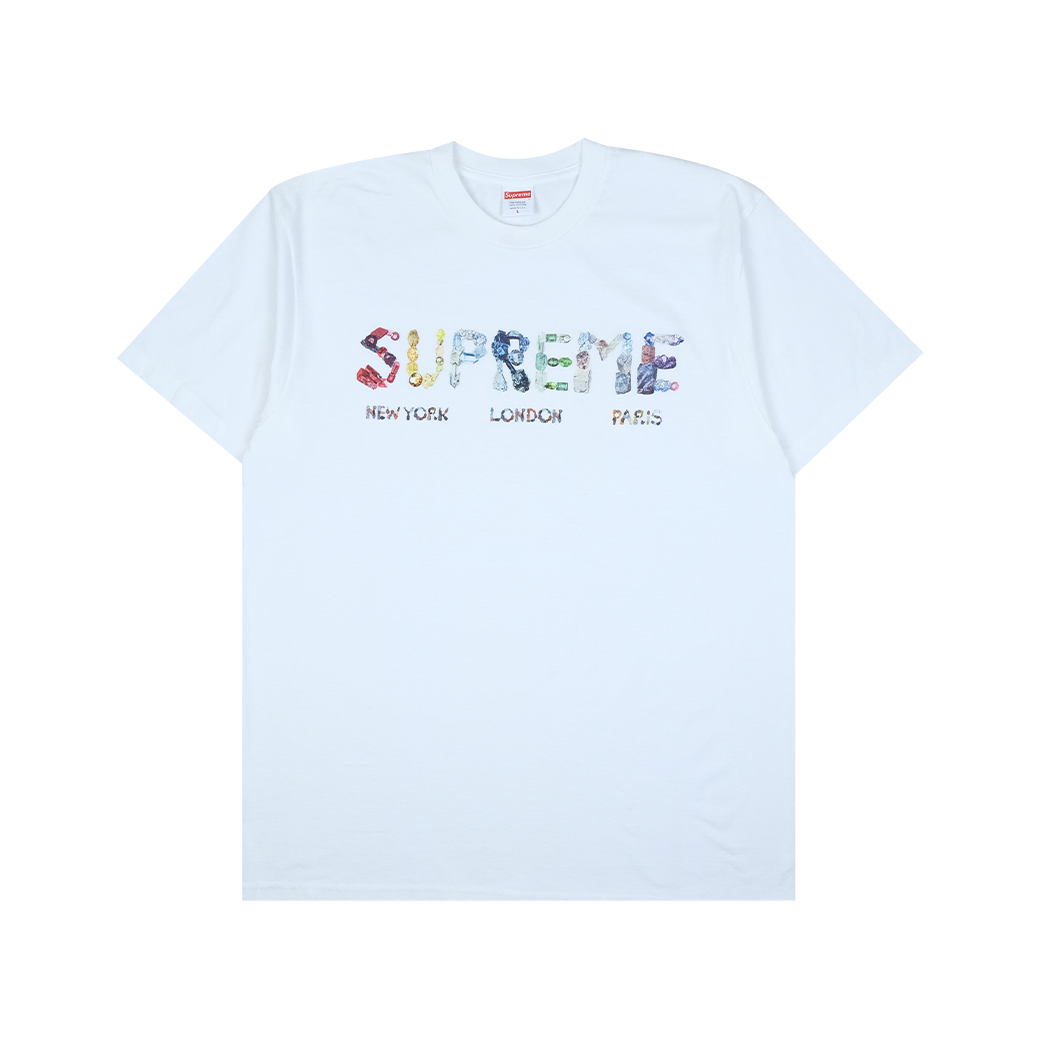 SUPREME ROCKS SS18 T-SHIRT WHITE
