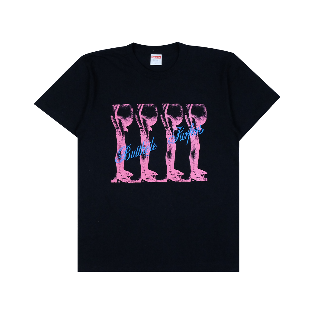 SUPREME X BUTTHOLE SURFERS SS21 T-SHIRT BLACK