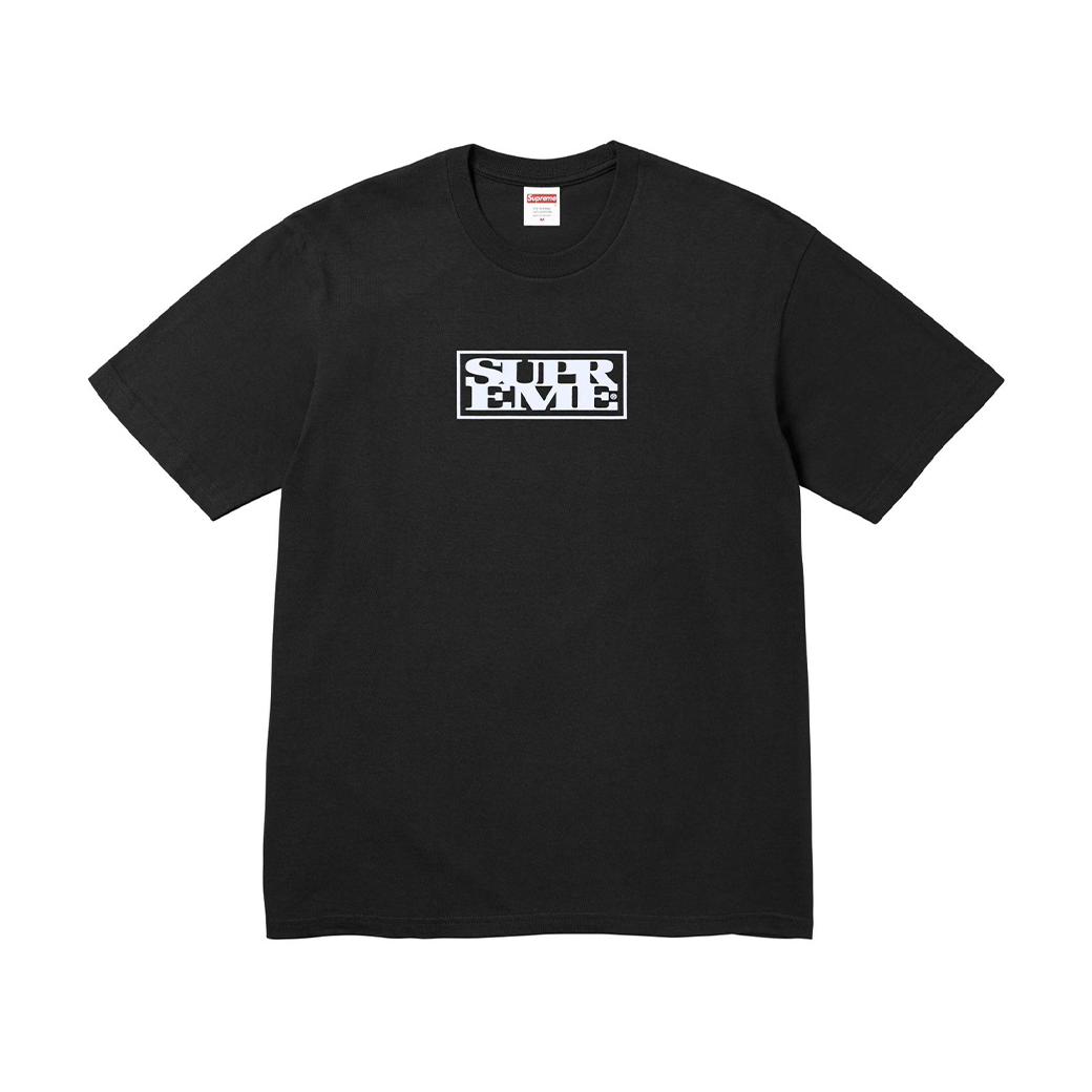 SUPREME CONNECT T-SHIRT BLACK