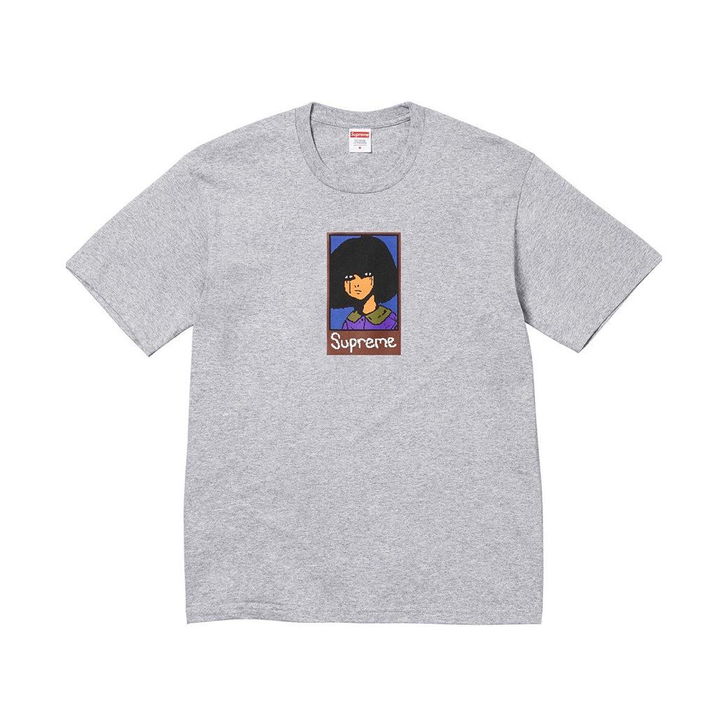 SUPREME EMO T-SHIRT GREY