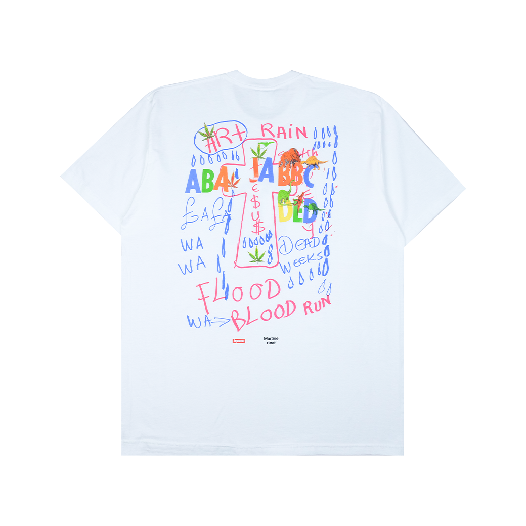 SUPREME X MARTIN ROSE T-SHIRT WHITE