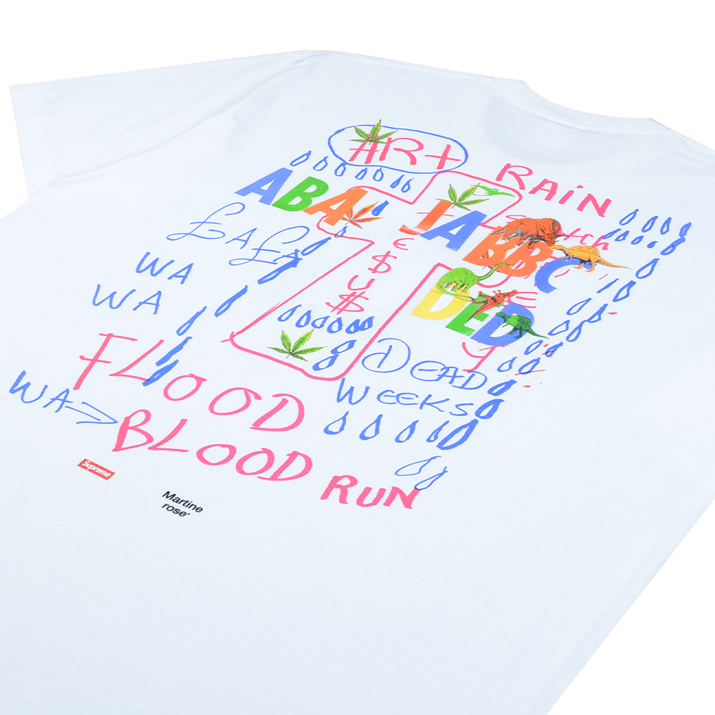 SUPREME X MARTIN ROSE T-SHIRT WHITE