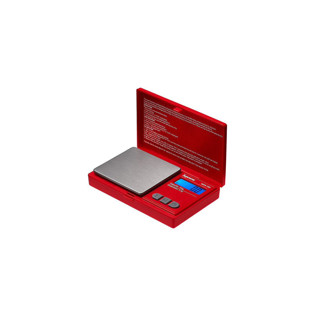 SUPREME DIGITAL SCALE RED