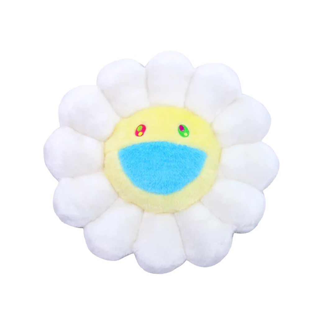 TAKASHI MURAKAMI FLOWER FLOWER PLUSH WHITE/YELLOW