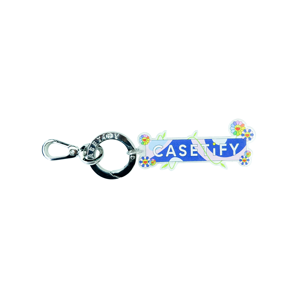 TAKASHI MURAKAMI X CASETIFY KEYCHAIN MULTI
