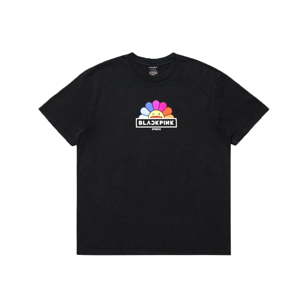 アイドル Rainbow Prism Ms. Flower Tshirts Black Rainbow Prism Ms. Flower