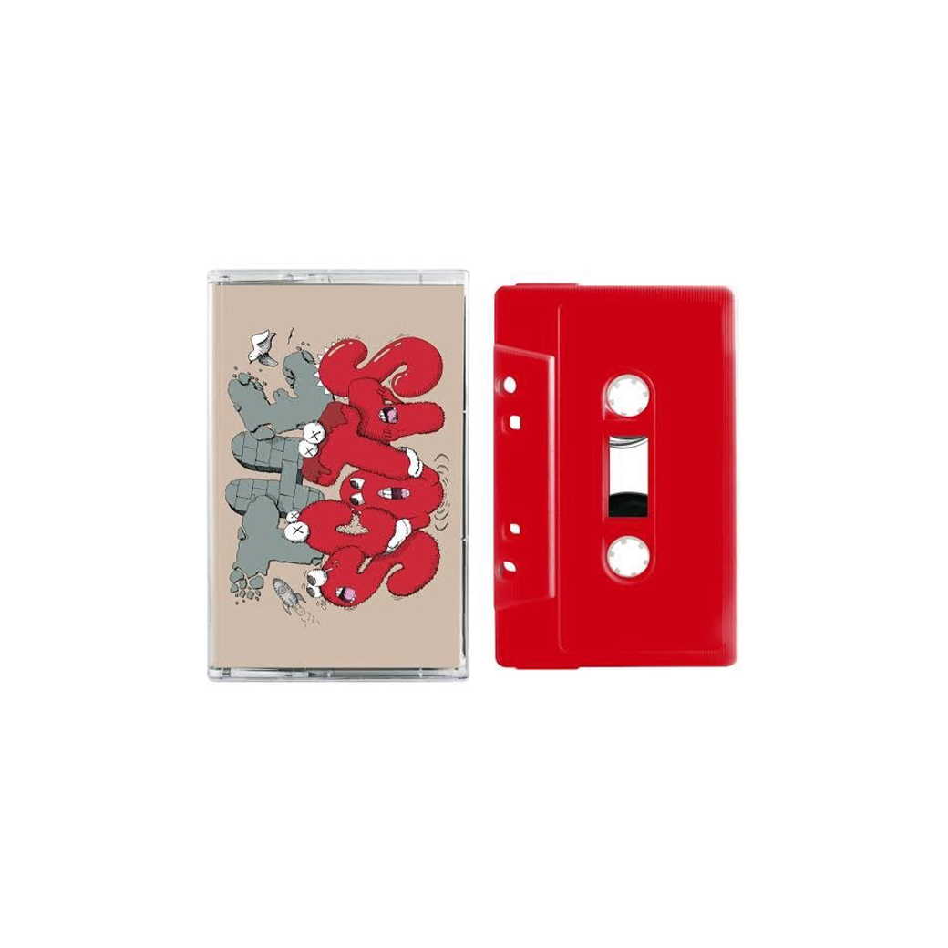 TRAVIS SCOTT X KAWS THE SCOTT CASSETTE RED