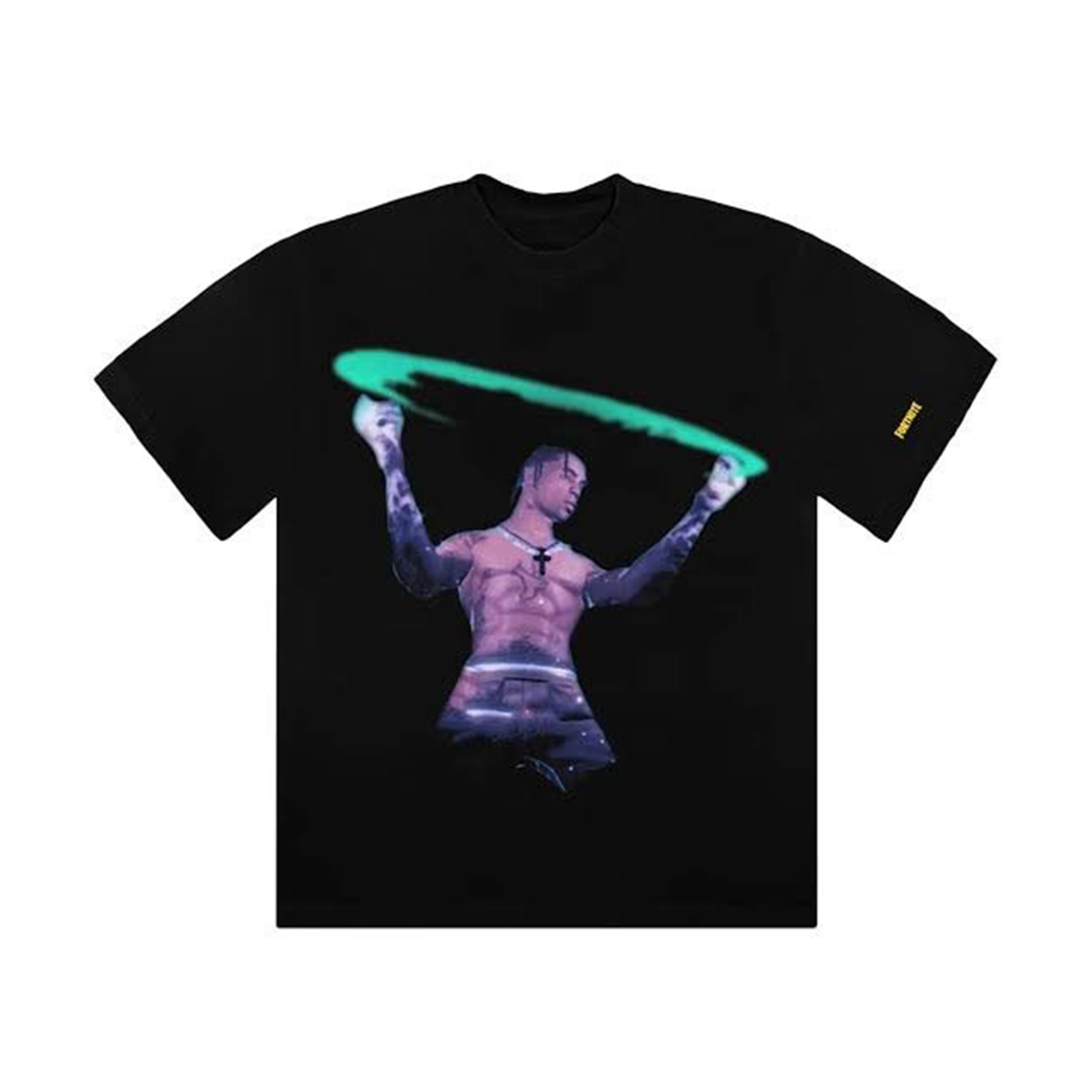 TRAVIS SCOTT STARGAZINE T-SHIRT BLACK